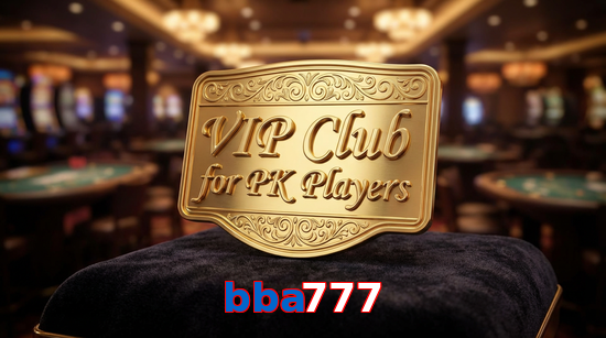 Main screen of Bba777 vip page for PK players